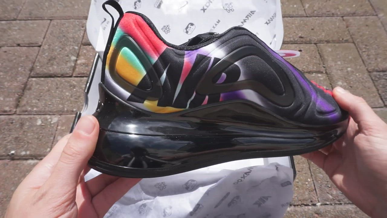 Nike Air Max 720 Neon Black - UNBOXING