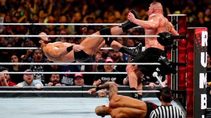 WWE Video: Royal Rumble में लगा लैसनर को झटका, दिग्गज की हुई वापसी