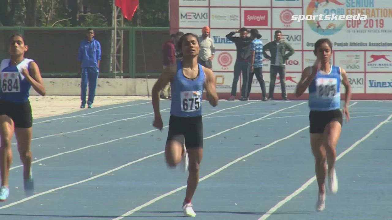 Hima Das moves from 400M to 200M Ahead of Tokyo Olympics.