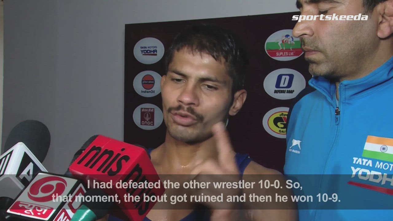 Wrestler Rahul regrets momentary lapse of focus