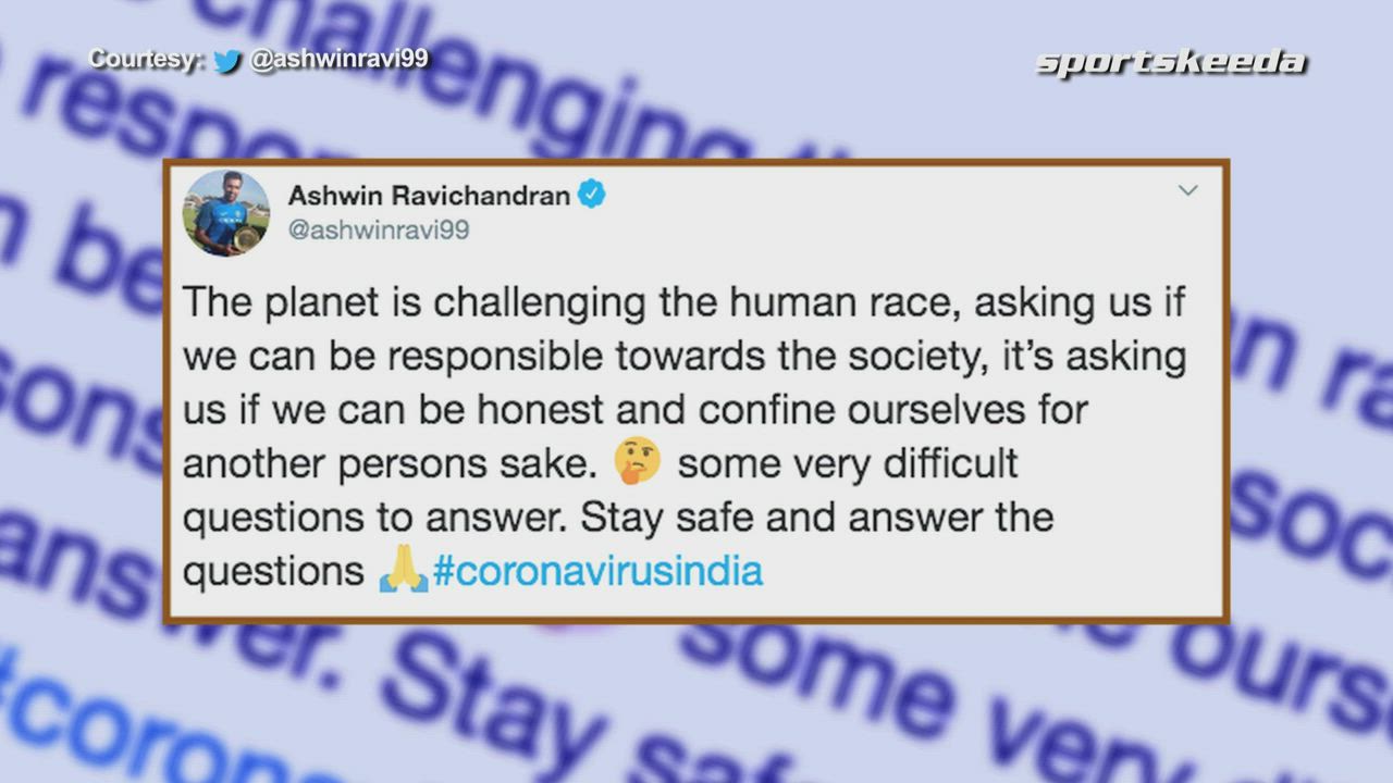 Ashwin Pushes For Social Distancing