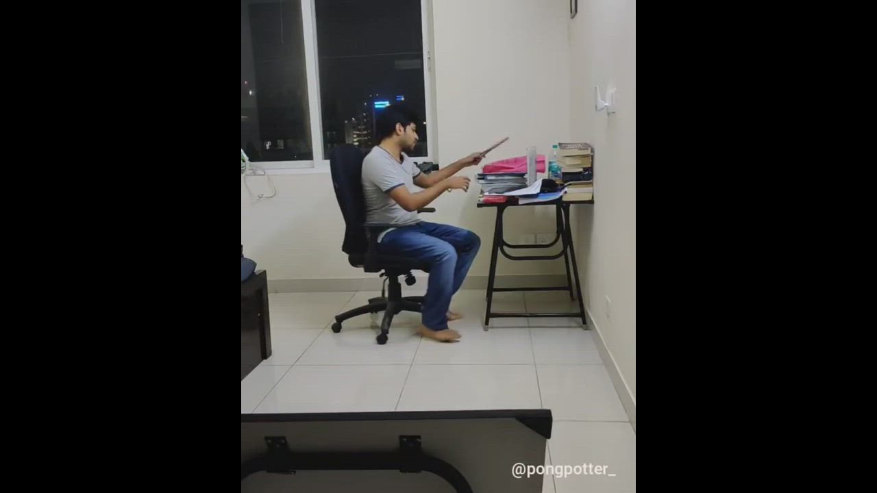 Table Tennis Trick Shot