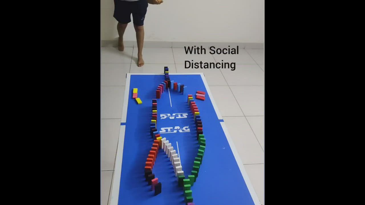 Maintain your distance. Stop the spread.