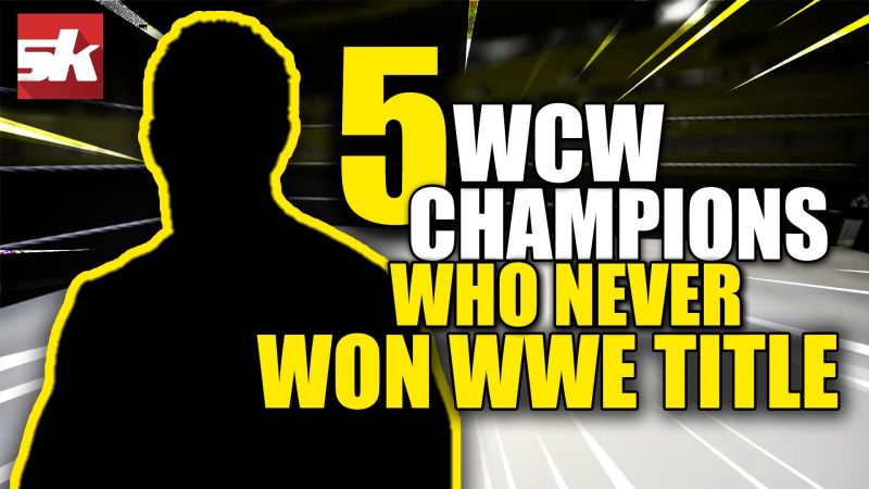 5 WCW World Champions who never won the WWE Championship