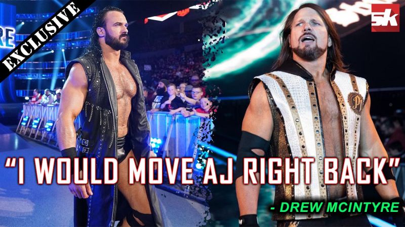 Drew McIntyre wants to face AJ Styles, names another dream opponent