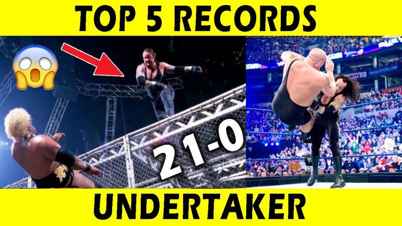 5 incredible records held by The Undertaker in WWE