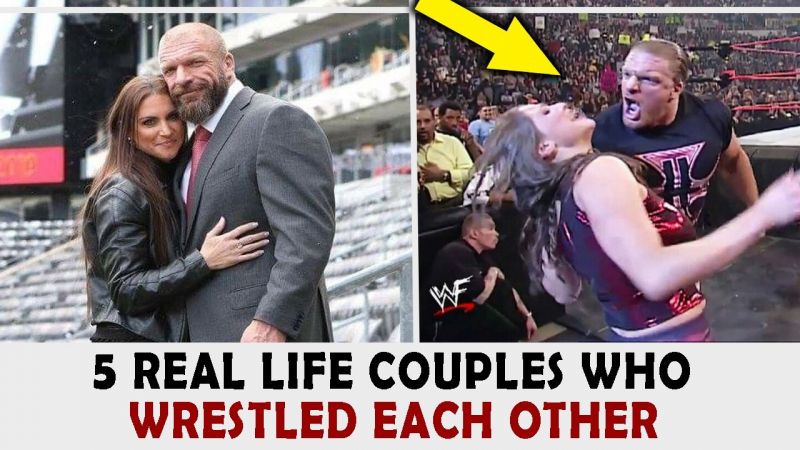 5 real-life WWE couples who wrestled each other