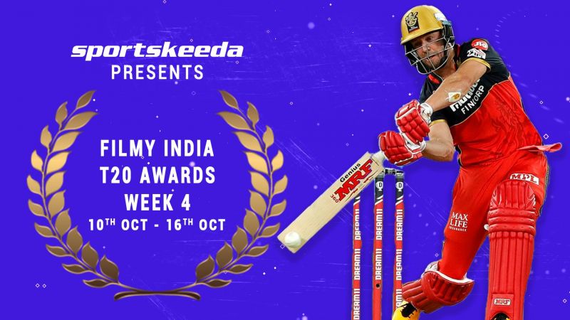 IPL2020: Filmy Indian T20 League Awards (Week 4) | Sportskeeda Exclusive