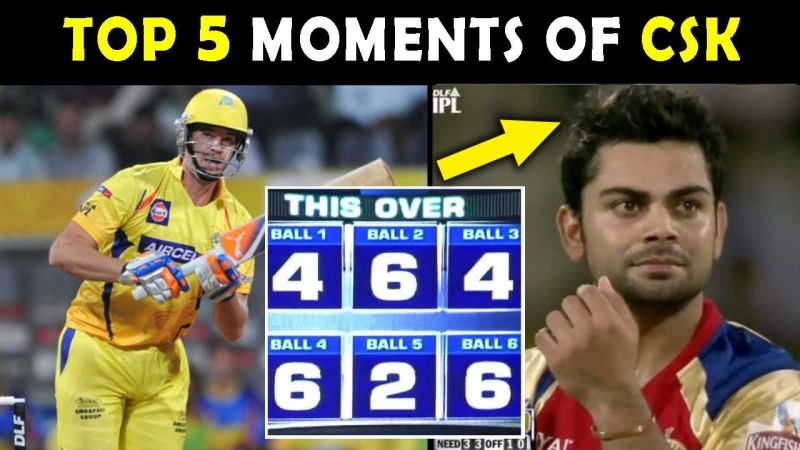 IPL2020: TOP 5 Moments of CSK | Watson Innings from 2018 & 2019 Finals 👌