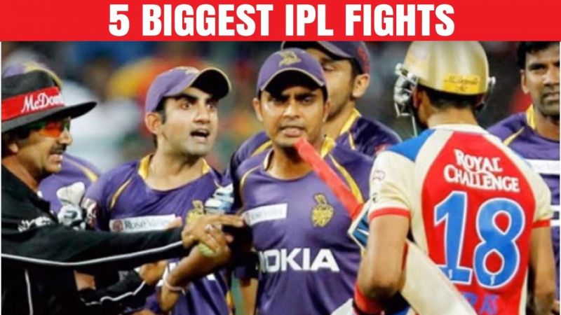 IPL2020: 5 Biggest Fights & Heated moments in IPL History | Kohli vs Gambhir