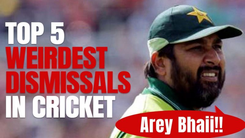 Top 5 Weird and Funniest Dismissals in Cricket History | Inzamam Bhai 🤣