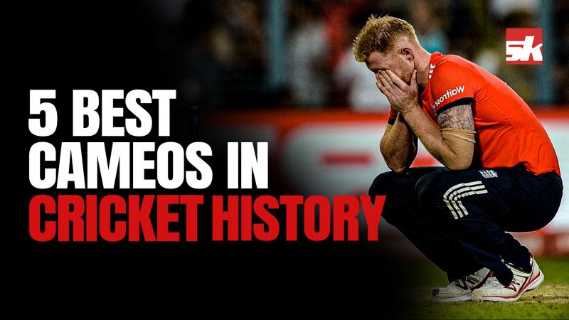 5 Famous Cameos in Cricket History | D Karthik v Bangla, Stokes' Heart Break