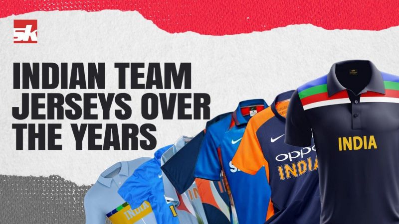 Indian Cricket team' Iconic Jerseys Over the years ...