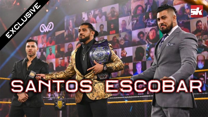 Santos Escobar discloses the story behind his Rey Mysterio-inspired NXT Halloween Havoc ring gear