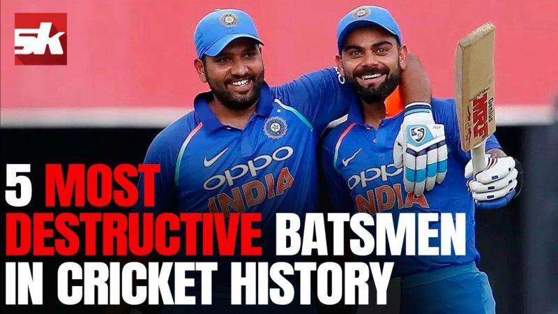 5 Most Destructive Batsmen In Cricket History | King Kohli