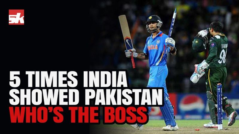 5 Times When Team India Showed Pakistan 'Who's the Boss' | #MSDhoni
