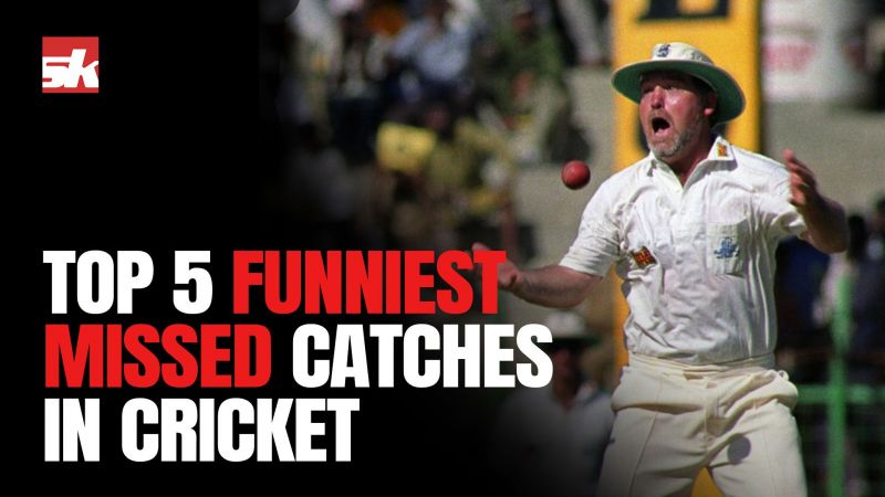 Top 5 Funny & Embarrassing Dropped Catches in Cricket | #FunnyVideos