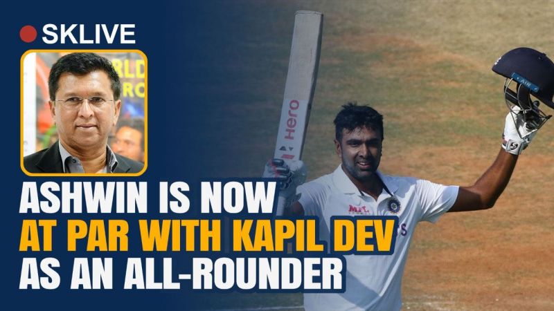 Ashwin is now at par with Kapil Dev as an All-rounder: Kiran More (Ex-Cricketer India) 