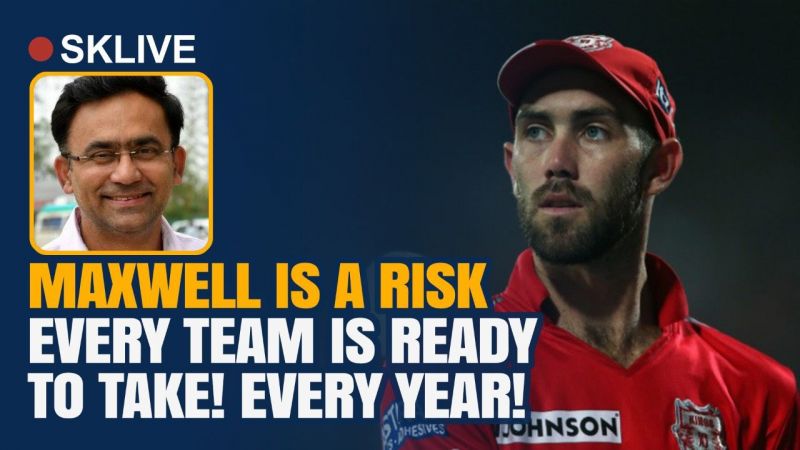 Maxwell is a risk every team is ready to take, Every year: Saba Karim Via SKLIVE