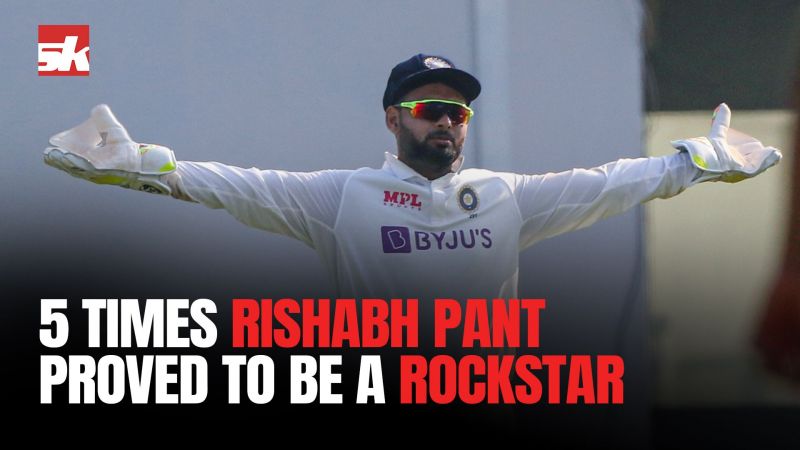 5 Times when Rishabh Pant proved to be a Rockstar | #INDvsENG