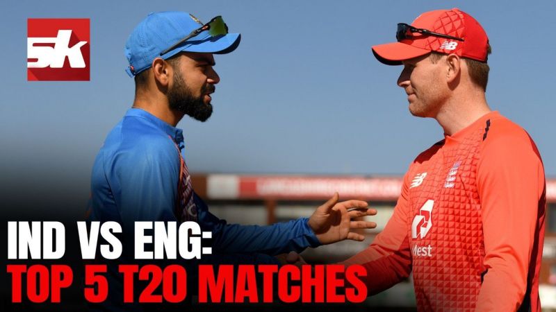 India v England: Top 5 feisty T20 matches | #ViratKohli #T20Series