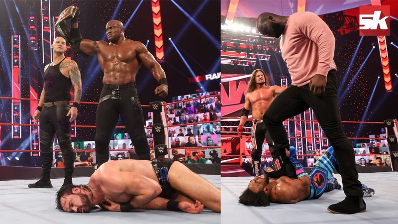 King Corbin and Bobby Lashley reunite; The Hurt Business comes to an end? | WWE RAW Highlights